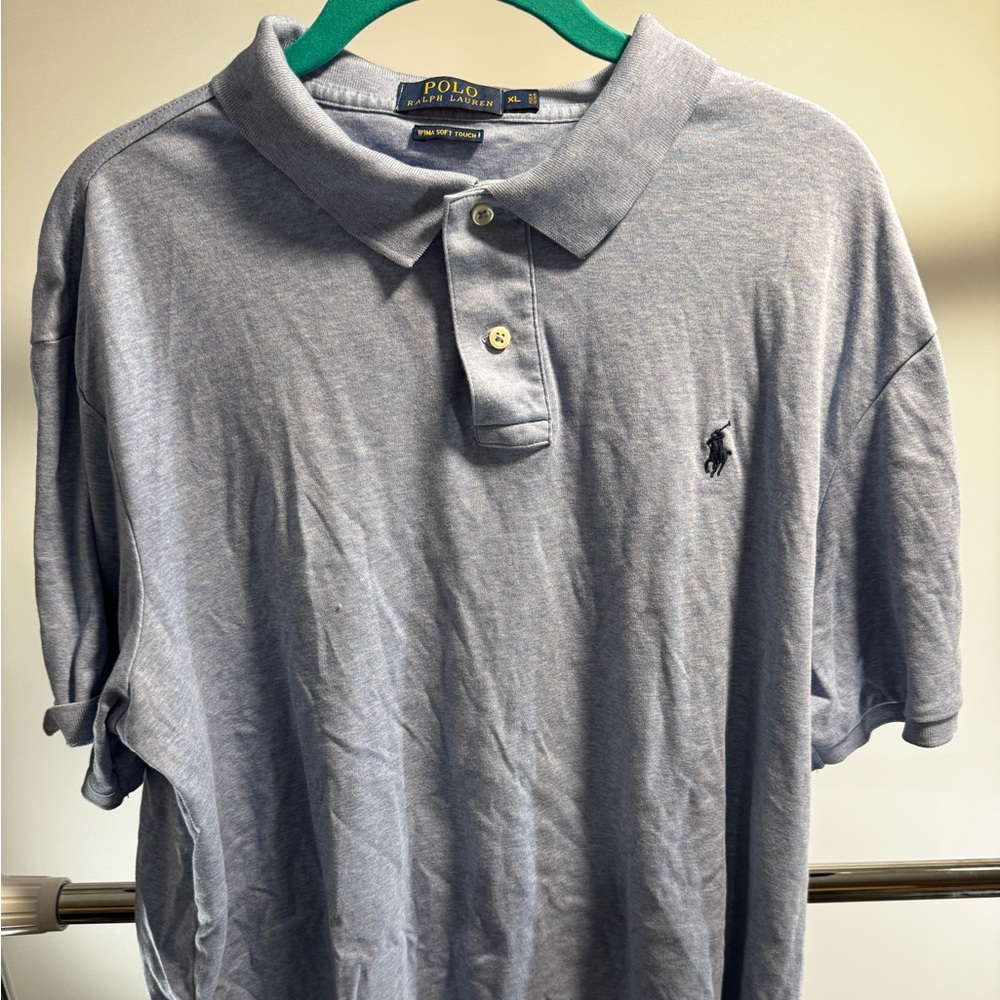 Polo by Ralph Lauren Light Gray Polo Shirt